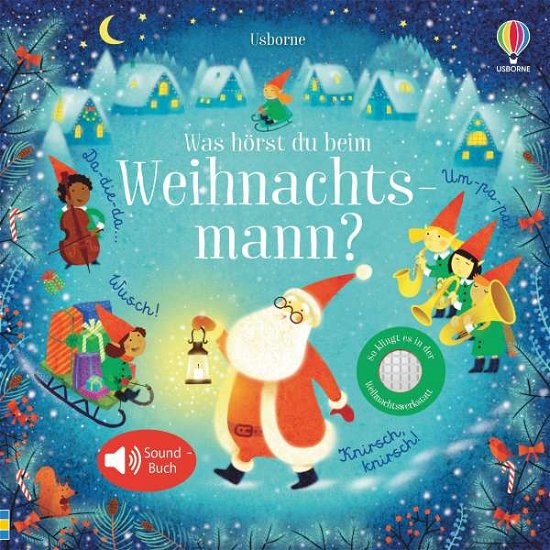 Cover for Sam Taplin · Was hörst du beim Weihnachtsmann? (Board book) (2021)