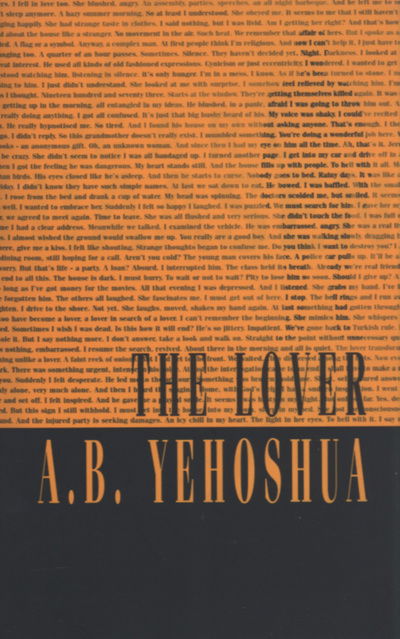 Cover for A.B. Yehoshua · The Lover (Paperback Book) (2004)