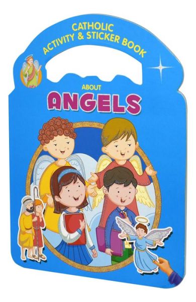 Cover for Catholic Book Publishing Corp · Catholic Activity &amp; Sticker Book about Angels (Bok) (2020)