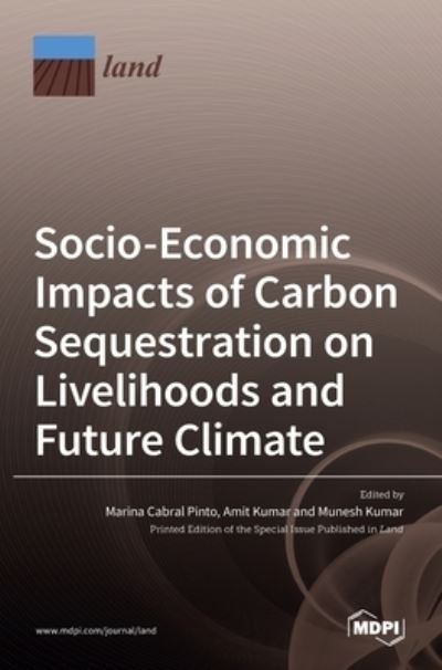 Cover for Mdpi AG · Socio-Economic Impacts of Carbon Sequestration on Livelihoods and Future Climate (Hardcover Book) (2022)