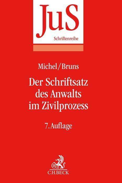 Cover for Michel · Der Schriftsatz des Anwalts im Z (Buch)