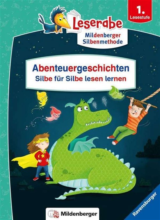 Cover for Boehme, Julia; Klein, Martin · Abenteuergeschichten – Silbe für Silbe lesen lernen - Leserabe ab 1. Klasse - Erstlesebuch für Ki (Toys) (2022)