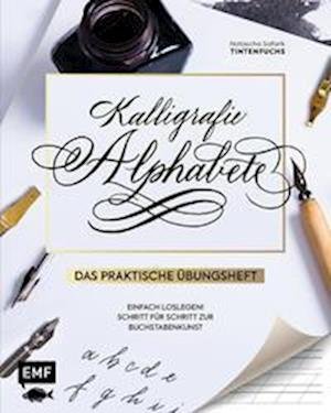 Cover for Natascha Safarik · Kalligrafie Alphabete - Das praktische Übungsheft (Paperback Book) (2021)
