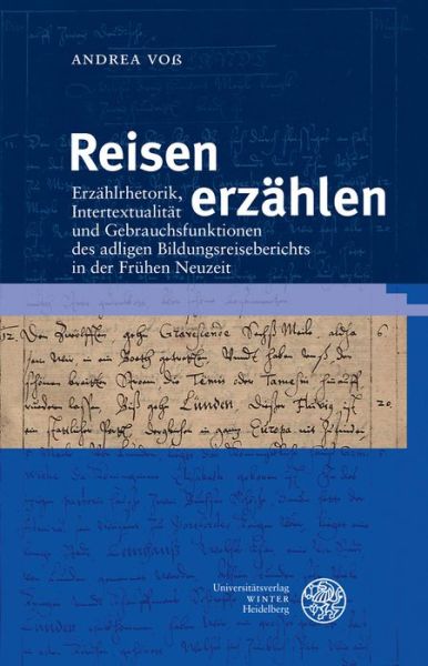 Cover for Voß · Reisen erzählen (Buch) (2016)