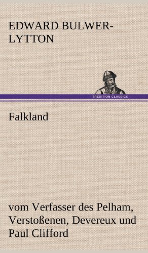 Cover for Edward Bulwer Lytton Lytton · Falkland (Hardcover Book) [German edition] (2012)