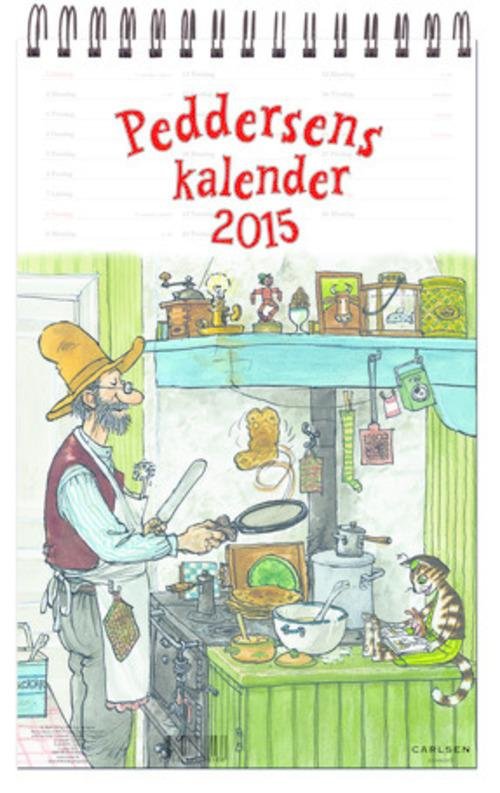 Cover for Sven Nordqvist · Peddersen kalender 2015 (Spiralbog) [1. udgave] [Spiralryg] (2014)
