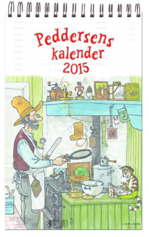 Cover for Sven Nordqvist · Peddersen kalender 2015 (Spiral Book) [1er édition] [Spiralryg] (2014)