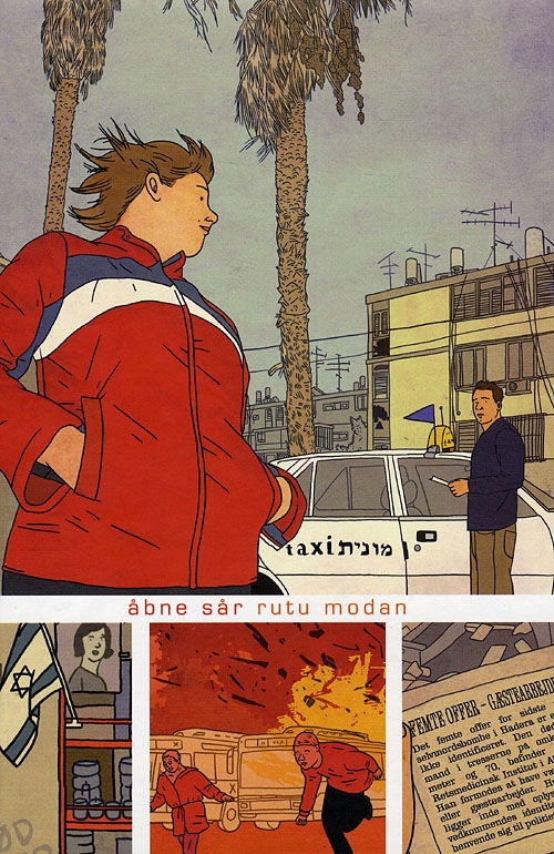 Cover for Rutu Modan · Carlsen graphic novels: Åbne sår (Bound Book) [1e uitgave] (2008)