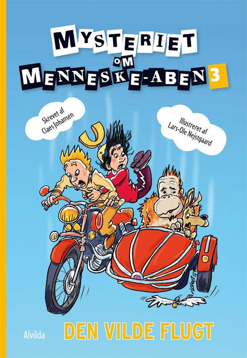 Cover for Claes Johansen · Mysteriet om menneske-aben: Mysteriet om menneske-aben 3: Den vilde flugt (Bound Book) [1.º edición] (2012)