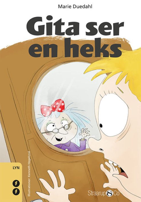 Cover for Marie Duedahl · Lyn: Gita ser en heks (Hardcover Book) [1st edition] (2020)