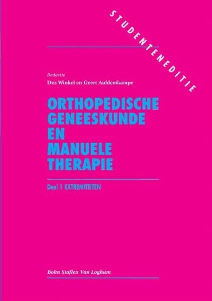 Cover for F. D. Winkel · Orthopedische Geneeskunde en Manuele Therapie (Paperback Book) [German edition] (1994)