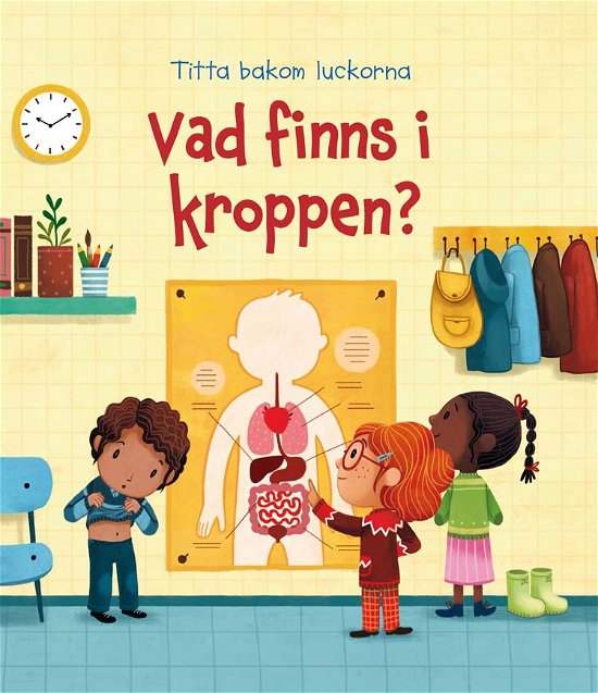 Cover for Katie Daynes · Vad finns i kroppen? (Board book) (2024)