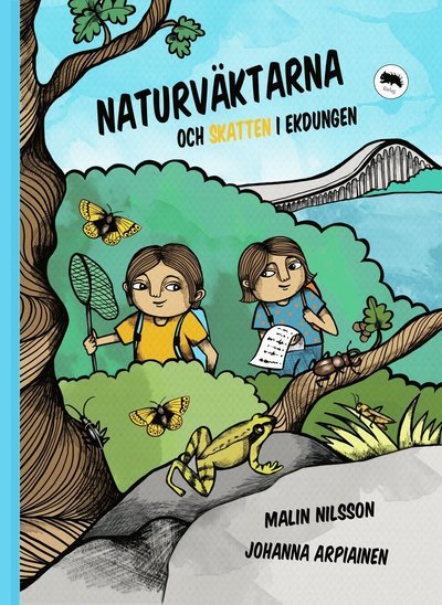 Cover for Malin Nilsson · Naturväktarna: Naturväktarna och skatten i Ekdungen (Inbunden Bok) (2017)