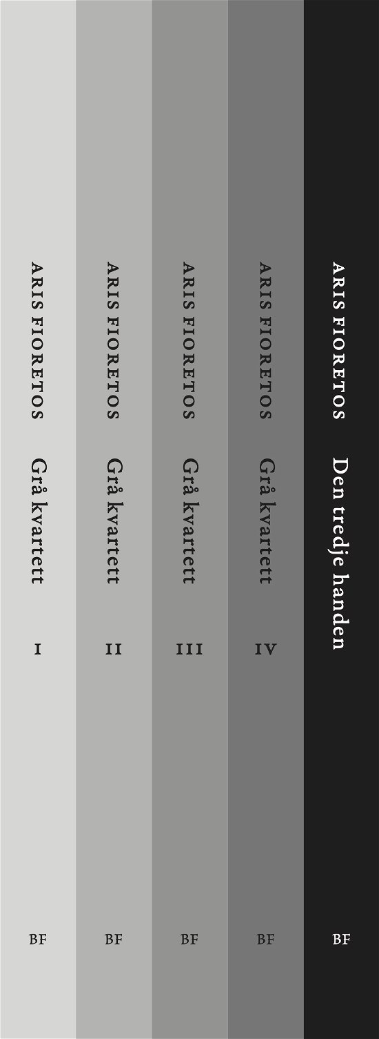Cover for Aris Fioretos · Grå kvartett (Bound Book) (2024)