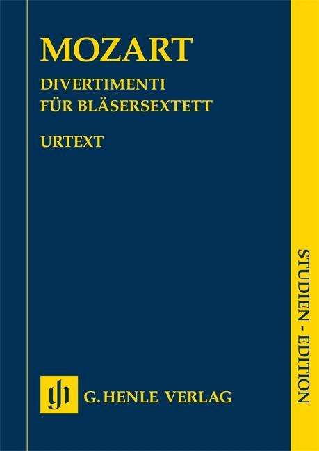 Cover for Mozart · Divertimenti für Bläsersextett (Book)