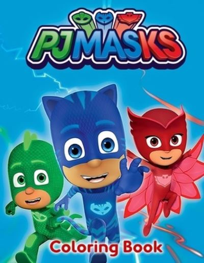 Cover for Richard Barber · PJ Masks Coloring Book (Paperback Book) (2020)