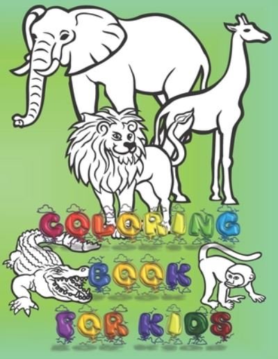Cover for Madhar · Coloring Book for Kids (Paperback Book) (2020)