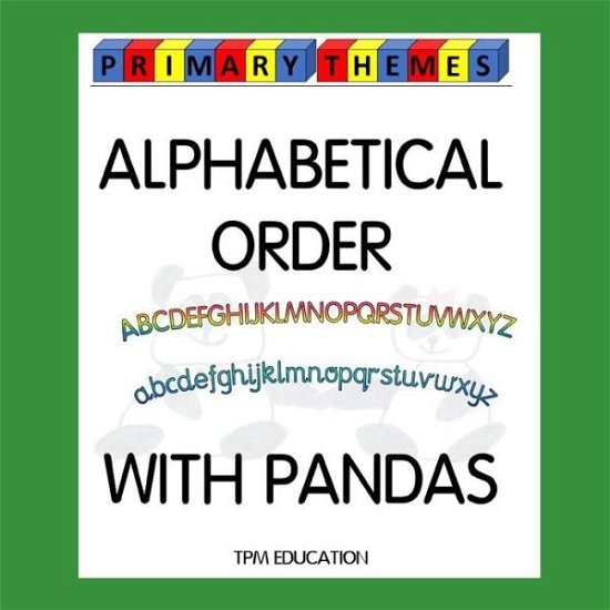 Cover for Brown · Alphabetical Order with Pandas (Paperback Book) (2021)