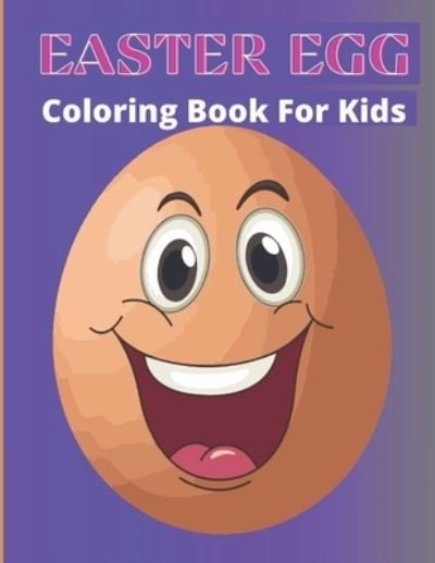 Cover for Af Book Publisher · Easter Egg Coloring Book for Kids (Pocketbok) (2021)
