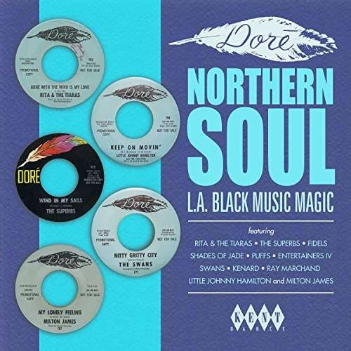 Cover for Dore Northern Soul: L.a. Black Music Magic / Var · Dore Northern Soul (LP) (2017)