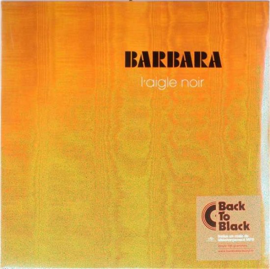 Cover for Barbara · L'aigle Noir (LP) (2021)