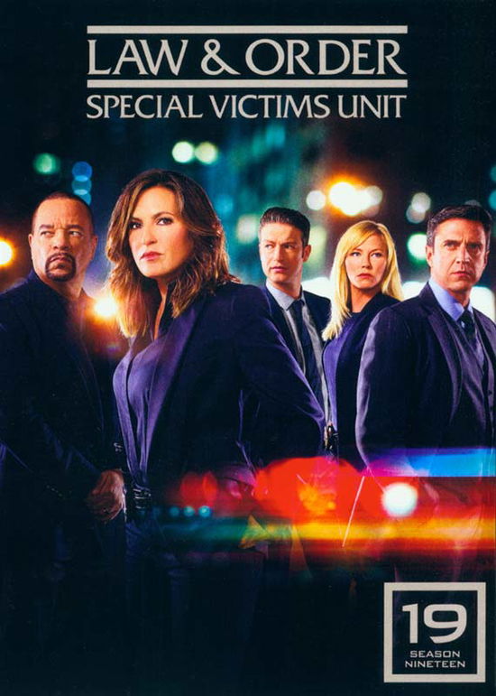 Cover for Law &amp; Order Special Victim's Unit: Season 19 (DVD) (2018)