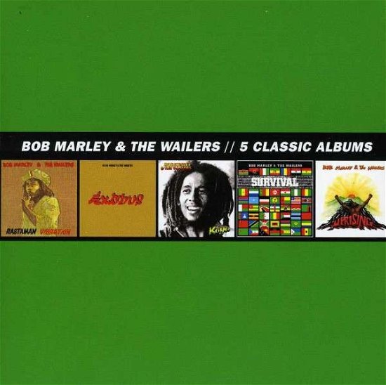Cover for Marley, Bob &amp; Wailers · 5 Classic Albums (CD) [Box set] (2013)