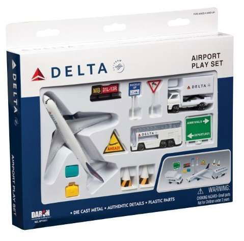 Delta Airlines Airport Playset - Daron - Merchandise - T - 0606411049913 - 2001