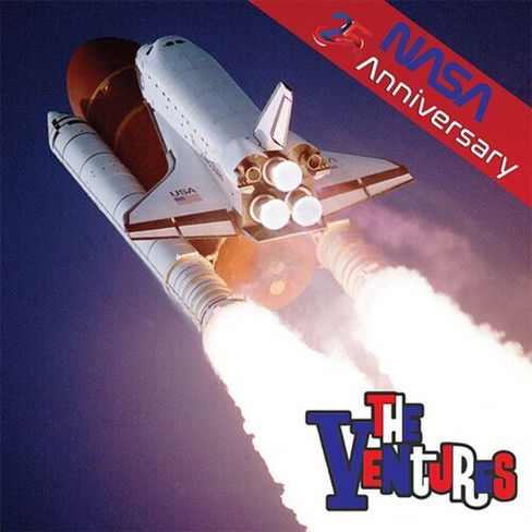 Nasa 25th Anniversary Album - The Ventures - Musiikki - RENAISSANCE - 0630428099913 - perjantai 22. huhtikuuta 2022