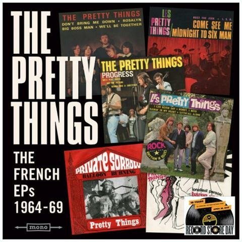 Cover for LP · Pretty Things-french Eps 1964-69 -rsd 2017- (7&quot;) (2017)