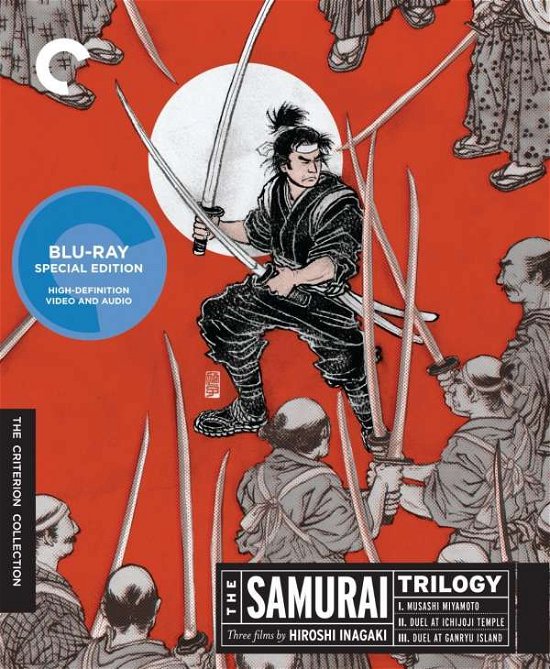 Cover for Criterion Collection · Samurai Trilogy/bd (Blu-ray) (2012)