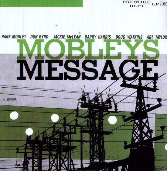 Cover for Hank Mobley · Mobley's Message (LP) (2009)
