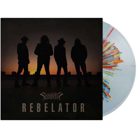 Shamans Harvest · Rebelator (Clear Multi-Colour Splatter Vinyl) (LP) (2022)