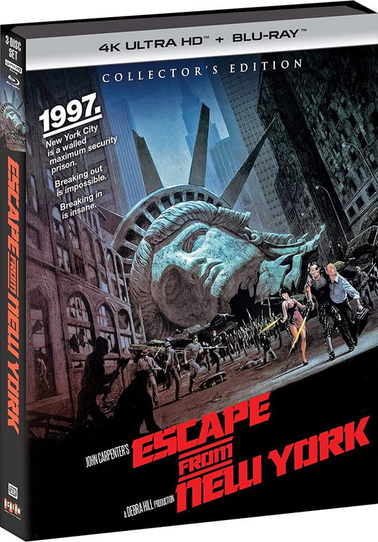 Cover for Escape from New York (4K UHD Blu-ray) (2022)