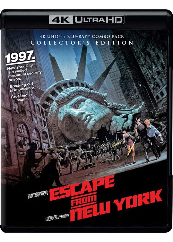 Cover for Escape from New York (4K Ultra HD) (2022)