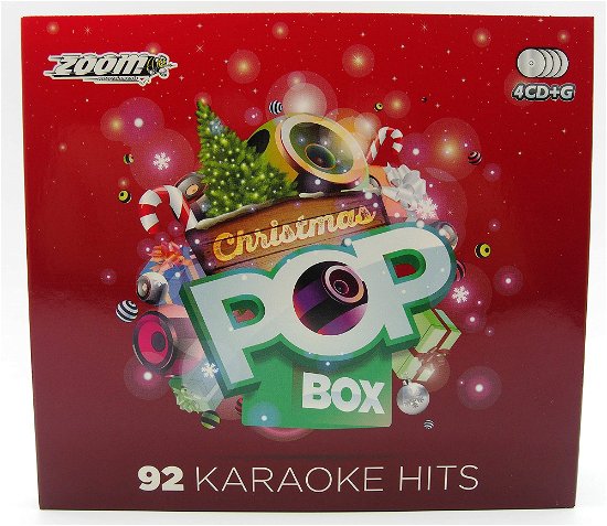Cover for Zoom Karaoke · Christmas Pop Box Party Pack - 92 Songs (CD+G) (CD) (2015)