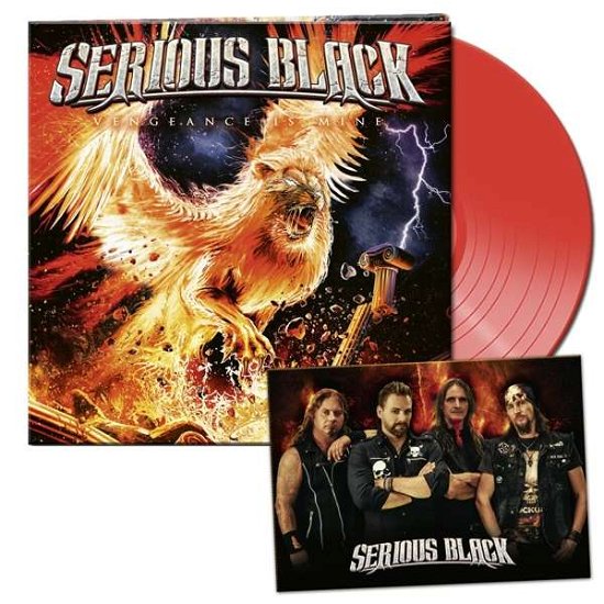 Cover for Serious Black · Vengeance is Mine (Clear Red Vinyl) (LP) (2022)