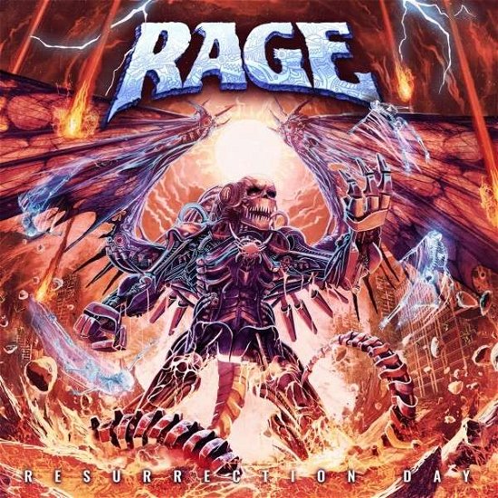Cover for Rage · Resurrection Day (LP) (2021)