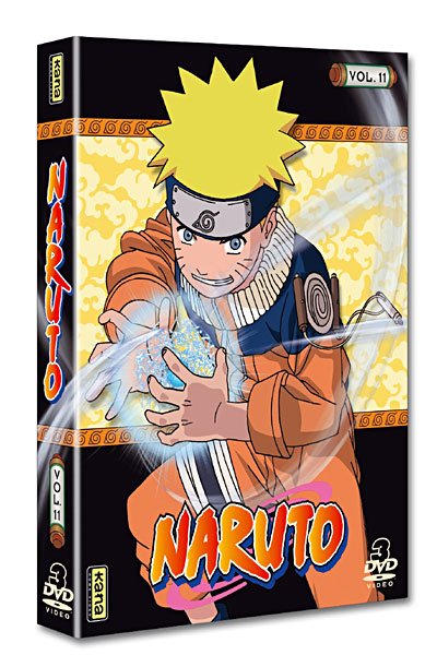 Cover for Naruto Vol 11 - (DVD) (2019)