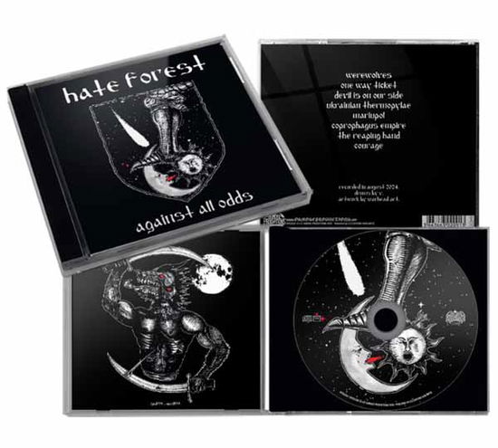 Cover for Hate Forest · Against All Odds (CD) (2025)