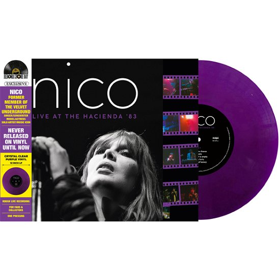 Cover for Nico · Live at the Hacienda '83 (Clear Purple Vnyl) (RSD 2022) (LP) (2022)