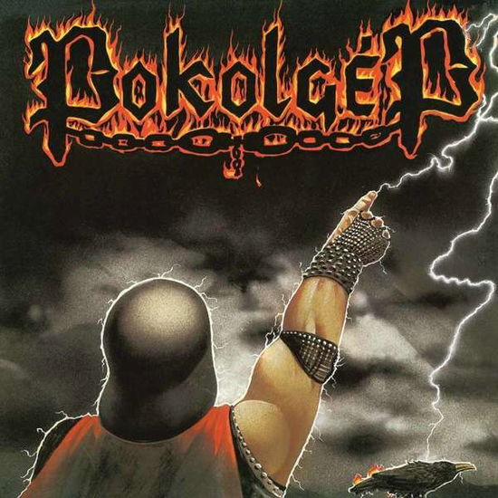 Cover for Pokolgep · Totalis Metal (Blood Red Vinyl) (LP) [Coloured edition] (2020)