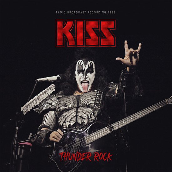 Cover for Kiss · Thunder Rock (Limited Red Vinyl) (LP) (2024)