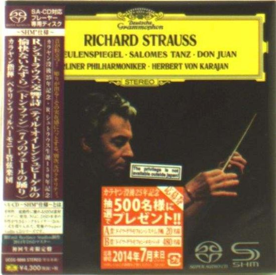 Cover for R. Strauss · Don Juan /  Eulenspiegels Lustige Streiche (CD) (2014)