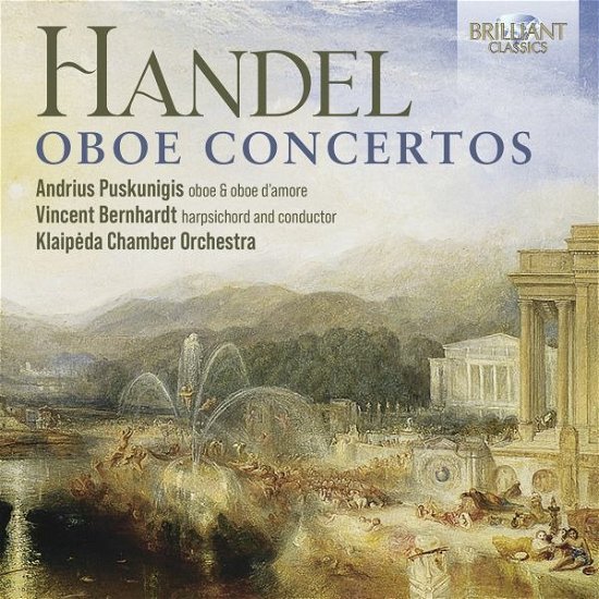 Cover for Puskunigis, Andrius / Vincent Bernhardt / Klaipeda Chamber Orchestra · Handel Oboe Concertos (CD) (2022)