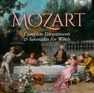 Cover for Various Artists · Mozart: Complete Divertimenti &amp; Serenades For Winds (CD) (2025)