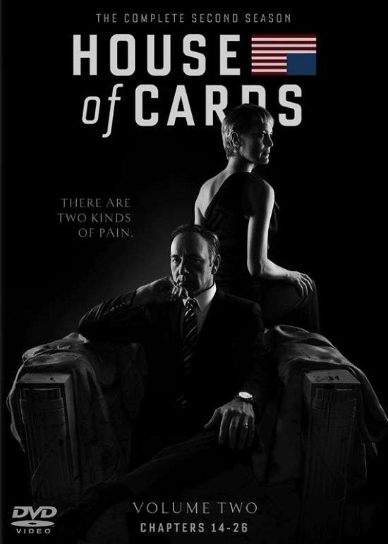 Cover for House of Cards - Season 2 (DVD) [Digipak] (2014)