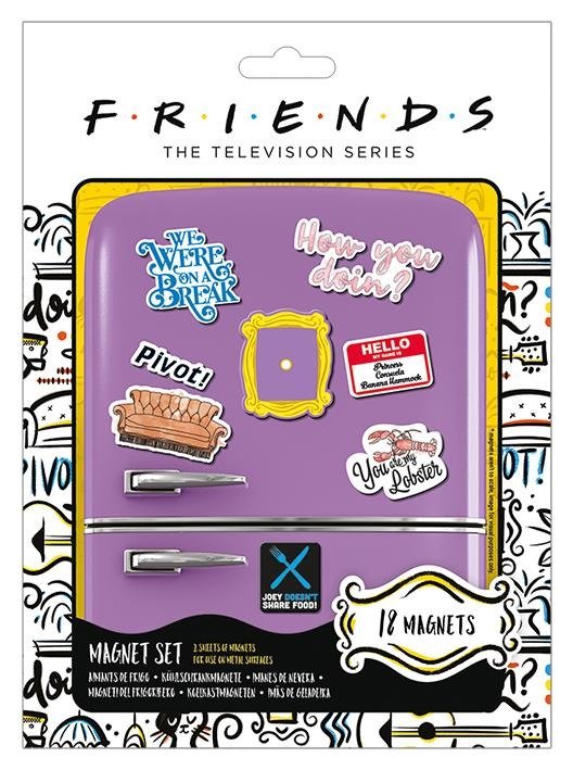Cover for Friends · Friends - Magnet Set - How You Doin (Legetøj) (2021)