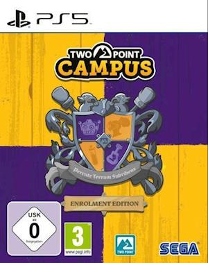 Cover for PS5 Software · Two Point Campus  PS-5  Enrolment Ed. (PS5) (2022)