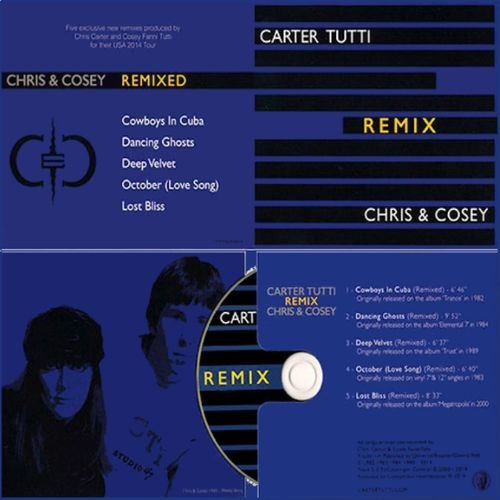 Cover for Carter Tutti · Remix Chris  Cosey (CD) (2014)